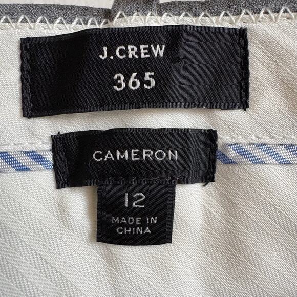 J. CREW 365 Cameron Stretch Trousers - Heather Gray - Picture 4 of 9